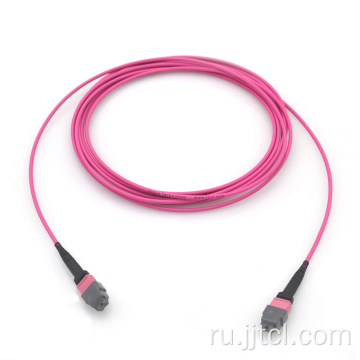 MPO Trunk Cable 12F 24F OM4 Violet 3,0 мм